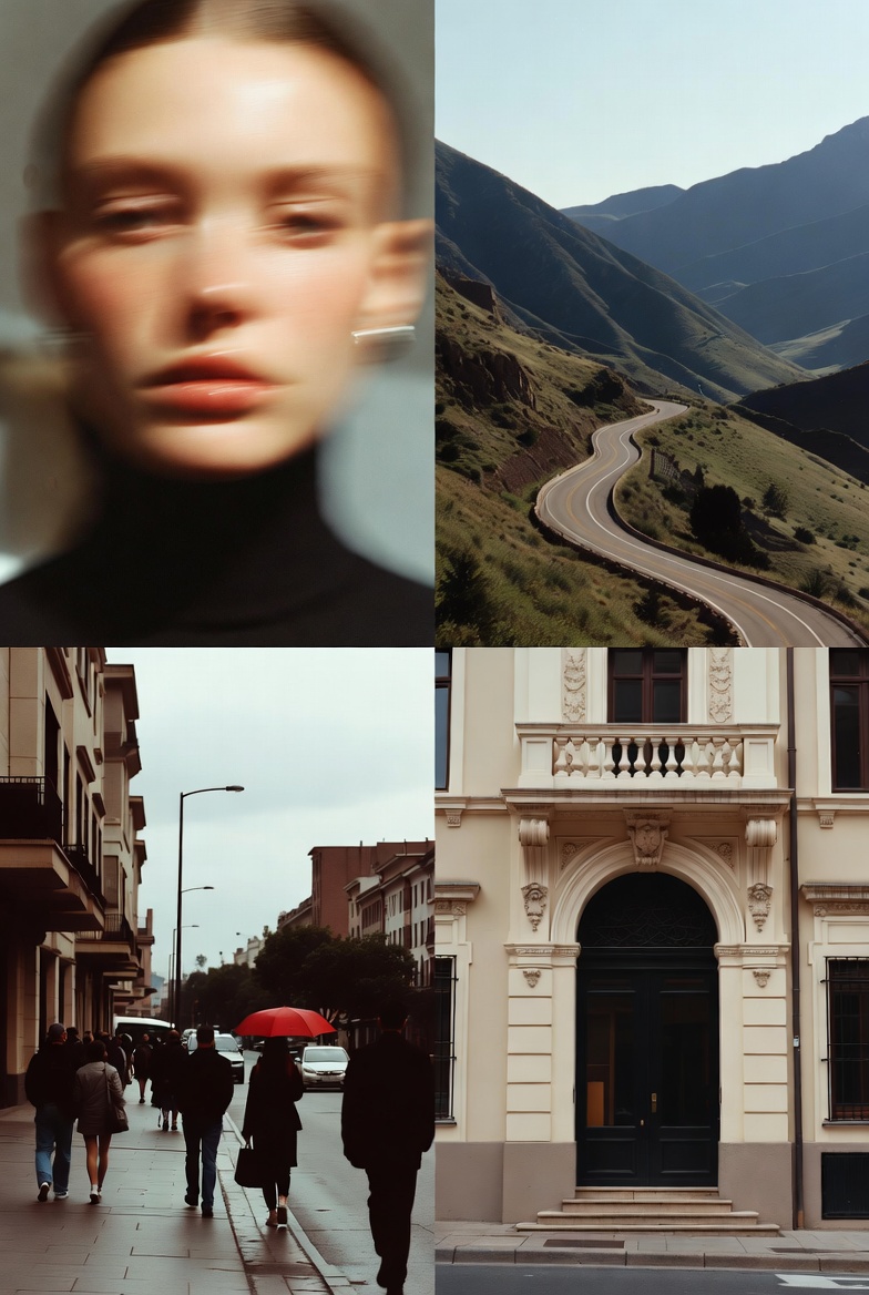 Creative process behind collages